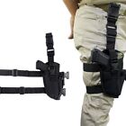 Tactical Adjustable Drop Leg Pistol Holster Thigh Gun Holster with Magazine Solt