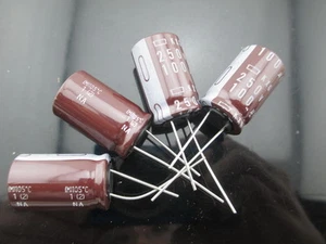 22pcs NCC Nippon Chemi-Con KXG 100mfd 250V 100UF electrolytic Capacitor caps - Picture 1 of 3