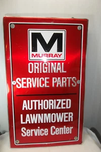 REPUESTOS DE SERVICIO ORIGINALES MURRAY CENTRO DE SERVICIO AUTORIZADO LETRERO METÁLICO -30 X 18" - Imagen 1 de 12