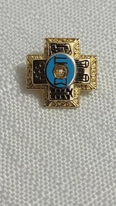 Vintage, Estate, Gold And Enamel Sigma Pi Fraternity Pin - Picture 1 of 8