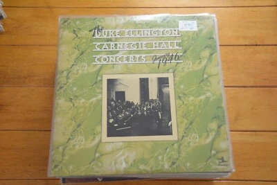 DUKE ELLINGTON "CARNEGIE HALL CONCERTS JAN 1946" LP 12" VINYL RECORD VG++ [75] - Image 1 of 4