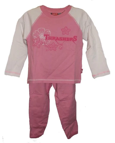 New Atlanta Thrashers Kids Girls Size S-M-L (4-5/6-6X) Long Sleeve Shirt & Pants Cover