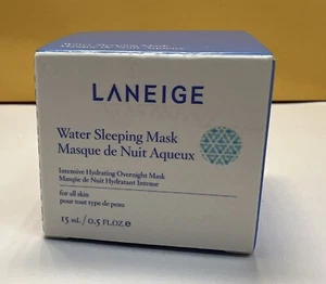 LANEIGE Water Sleeping Mask 0.5 Fl Oz/15 ml Travel Size intensive hydration - Picture 1 of 6
