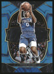 2022-23 Select Prizms Light Blue #9 Tyrese Maxey /299