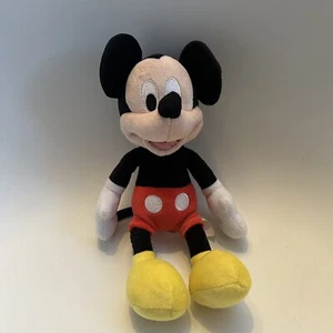 Mickey Mouse Plush Red Shorts Yellow Boots 9" Disney Stuffed Toy - Picture 1 of 4