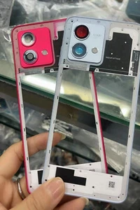 Nueva Carcasa Marco Medio Bazel con Lente de Cámara y Marco Para Motorola Moto G84 - Imagen 1 de 2