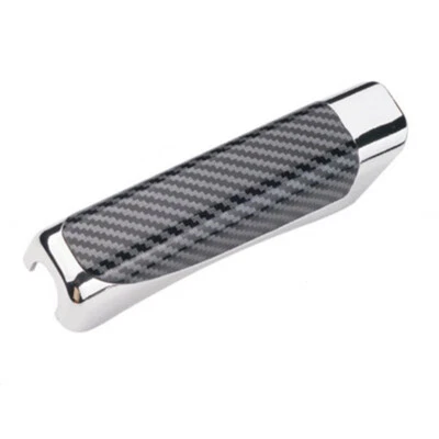 Car Hand Brake Cover Protector Carbon Fiber Style Decor For Interior Accessories - Image 1 of 4