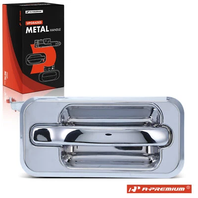 Maçaneta externa de metal cromada atualizada A-Premium para Hummer H2 frontal direita - Imagem 1 de 4