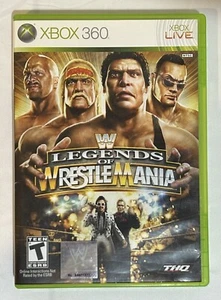 XBOX 360 WWF/WWE Legends Of Wrestlemania - Picture 1 of 3
