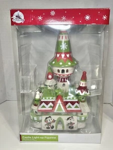 Disney Parks Fantasyland Schloss Santa Mickey Leuchtfigur Nordic Xmas 2018 - Bild 1 von 5