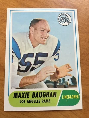 1968 Topps - #210 Maxie Baughan - Image 1 of 2