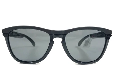 Oakley Sunglasses Frogskins Range OO9284-1155 Polished Black w Prizm Grey Lenses - Image 1 of 4