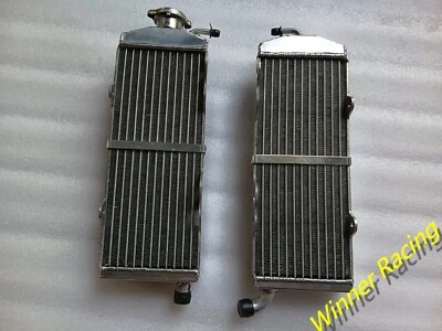 Radiador de aluminio para TM Racing TM EN/MX/SMX 250/300 FI 4 tiempos 2008-2020 Foto 1 de 4