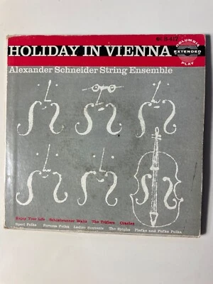 Alexander Schneider String Ensemble – Holiday In Vienna 2X - 45 VG/G - Image 1 of 4
