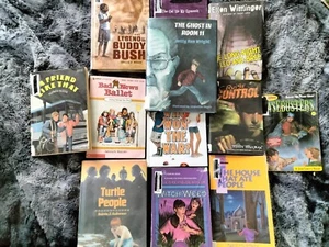 Lot Of 12 Children, Young Adult Chapter Books Paperback HC Witch Weed A Friend - Picture 1 of 24