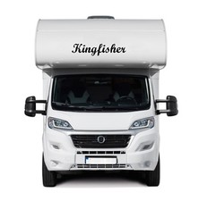 4 x Names for Motorhome Horsebox Campervan Decal Graphics Stickers 600mm Long