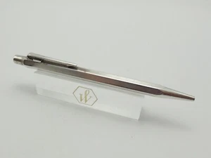 Vintage Caran d'Ache Ecridor Chevron Ballpoint Pen, CT, Engraved, Blue Ink - Picture 1 of 11