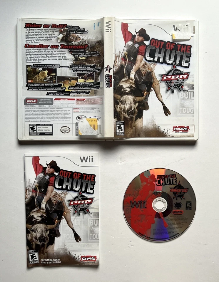 PBR Out Of The Chute - Nintendo Wii - CIB Complete - Image 1 of 1