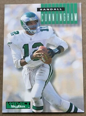 1994 SkyBox Impact Randall Cunningham Philadelphia Eagles #204 - Image 1 of 2