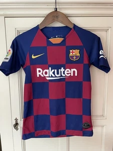Boys Barcelona Football Shirt Size M - Picture 1 of 5