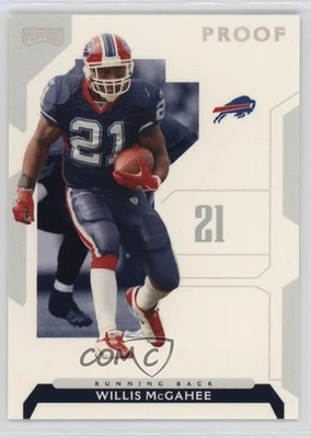 2006 Playoff NFL Playoffs Silver Proof /250 Willis McGahee #67 - Image 1 of 2