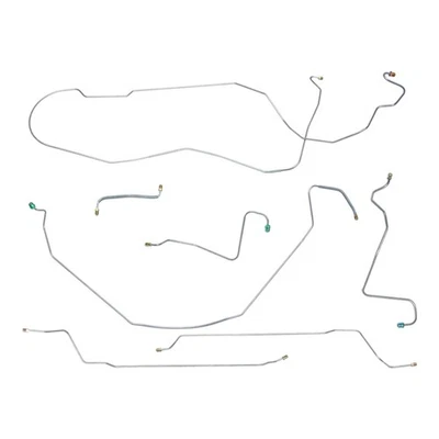 Chevrolet Malibu Chevelle 1967 HDT Pwr juego de líneas de freno de tambor kit de líneas tubos OE Foto 1 de 4