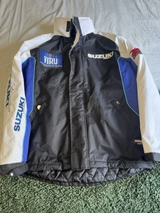 Team Suzuki Alstare Motorcycle Paddock Jacket Medium Official Merchandise - Picture 1 of 18