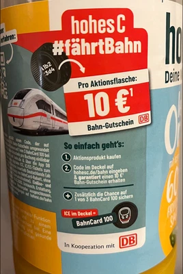 DB Deutsche Bahn Gutschein 10 Euro Gutschein ab MBW 29,99 € bis zum 15.12.2025 - Bild 1 von 2