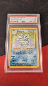 Blastoise 2/102 Holo Rare Pokémon 1999 Unlimited Base Set PSA 6 EX-MT - Bild 1 von 3