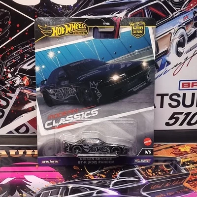 HOT WHEELS 2024 MODERN CLASSICS NISSAN SKYLINE GT-R R32 PANDEM CHASE 0/5 - image 1 of 4