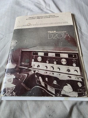 Tranvía D201a Manual de instrucciones del propietario Foto 1 de 4