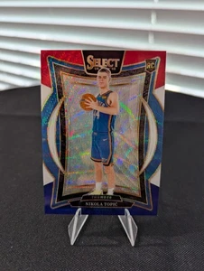 Nikola Topic 2024-25 Panini Select Rookie Concourse Tri-Color Prizm RC #89 - Picture 1 of 2