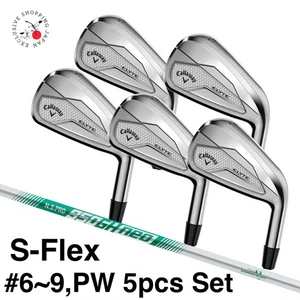 Callaway ELYTE Iron 5pcs Set #6~9,PW S-Flex N.S.PRO 950GH neo Steel Shaft 2025 - Picture 1 of 9