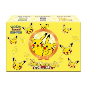 Korean Pokemon Card Game Scarlet & Violet Pikachu Present Box - Picture 1 of 1