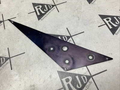 Placa de selección Jackson Japón Rhoads aluminio reliquia negra Foto 1 de 2