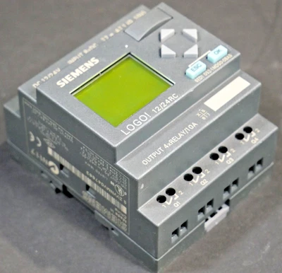 SIEMENS Steuerungsmodul LOGO! 12/24RC |6ED1 052-1MD00-0BA65 | B 72x H 90xT 55 mm - Bild 1 von 4