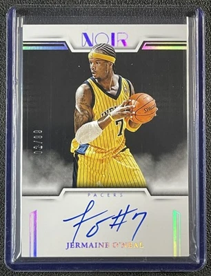 JERMAINE O'NEAL 2024 PANINI NOIR BALONCESTO #4 COLOR AUTOMÁTICO 2/99 MARCAPASOS Foto 1 de 2