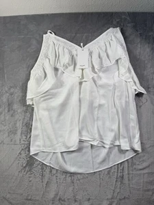 Grace Karin Women’s Xl Shoulder Blouse White - Picture 1 of 10