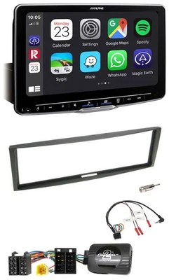 Alpine Bluetooth Lenkrad USB DAB Autoradio für Renault Megane Modus Clio III CAN - Bild 1 von 4