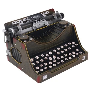Retro Typewriter Model, Retro Vintage Typewriter Decoration Sturdy Stylish fo... - Picture 1 of 9