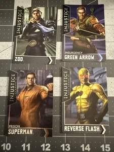 Injustice Götter unter uns Sammelkarten 4 Stück + Freebie - Bild 1 von 20