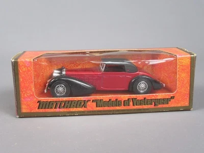 D43 Matchbox Modelle Of Yesteryear Y-17 Hispano Suiza K6 Brandone 1938 Box 1:48 - Bild 1 von 4