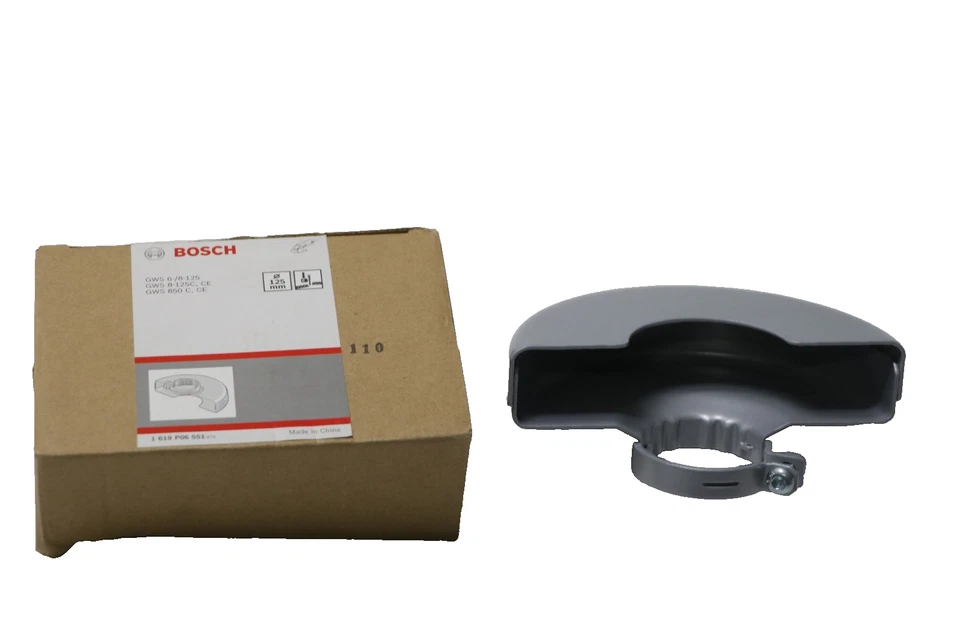 Bosch Schutzhaube mit Deckblech (6/8/Ø125 mm, für Winkelschleifer, Grau - Bild 1 von 1