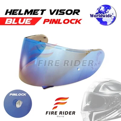 BLUE Racing Helmet Pinlock Pin Visor For Shoei Neotec GT-Air GT AIR - Image 1 of 2