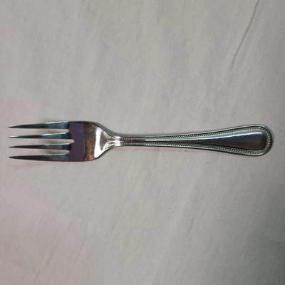 Tenedor para ensalada Gibson de acero inoxidable brillante 18/0 contorno de acero inoxidable con cuentas Foto 1 de 4