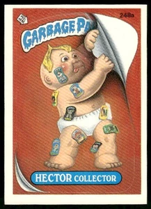 1986 Topps Garbage Pail Kids Series 6 #248a Hector Collector - Picture 1 of 2