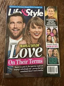 LIFE & STYLE MAGAZINE JULY 7, 2025 FREE SHIPPING Travis & Taylor Swift Love - Imagen 1 de 7