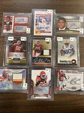 Kansas City Chiefs Rookie Autographed & Game Worn Jersey Cards NFL