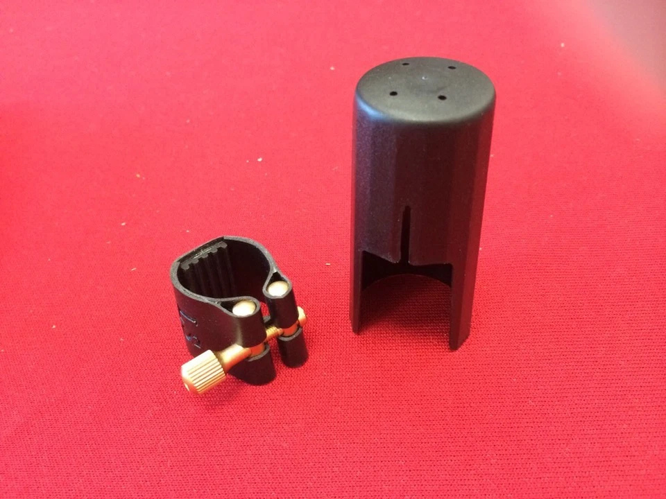LS New Alto Saxophone Mouthpiece Clamp + Cap/ Free Shipping