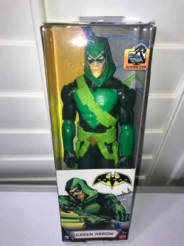 Batman Unlimited GREEN ARROW 12" Figure Animated DC Comics League OPEN BOX Cover